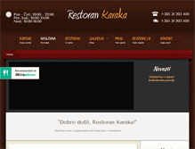Tablet Screenshot of karaka.co